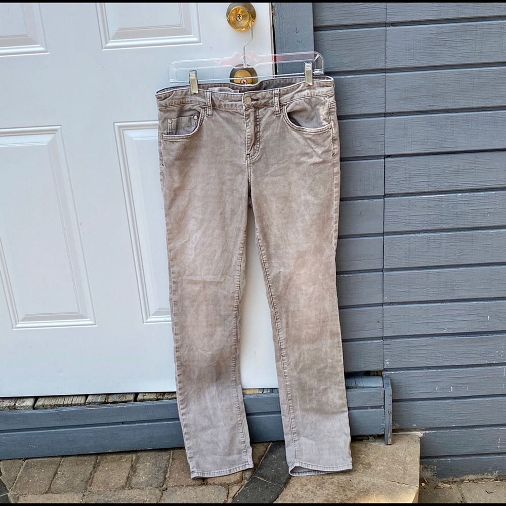 Pilcro and the Letterpress • Greige Cordoroy Pants 30 - Picture 9 of 16